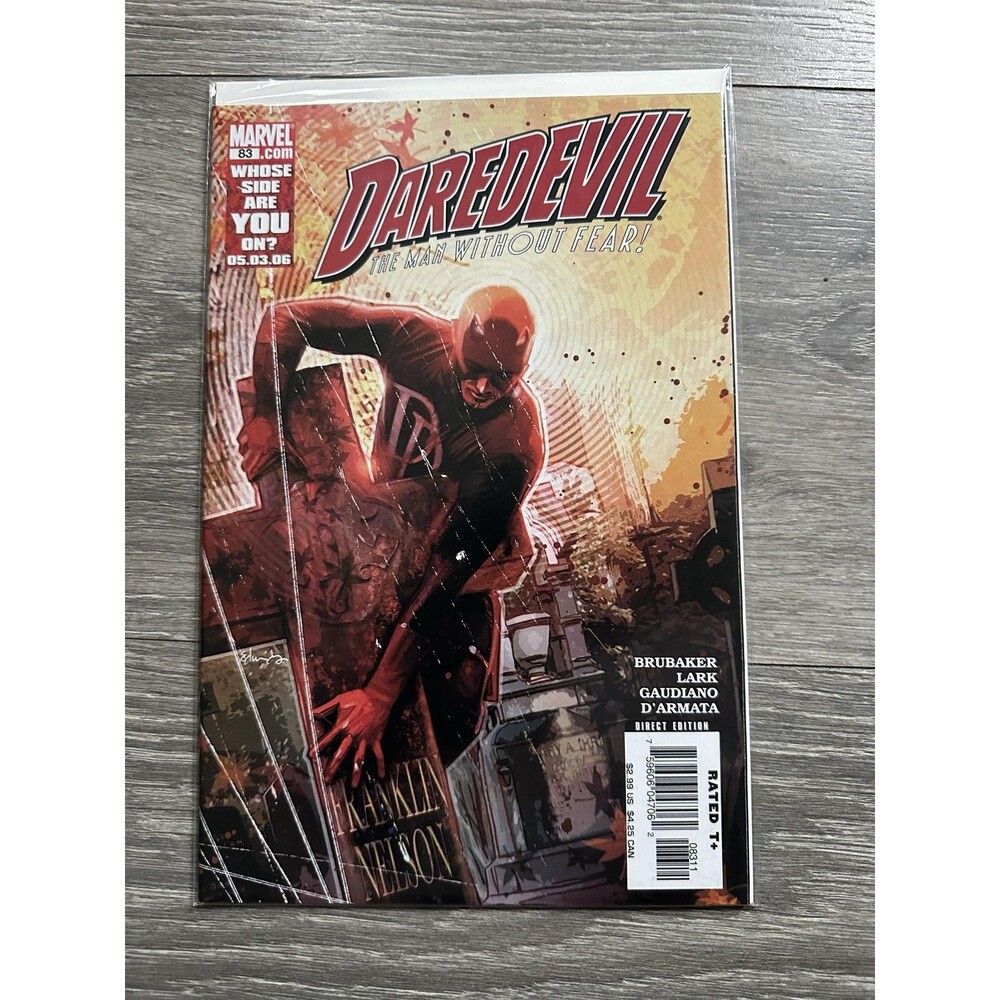 Marvel Daredevil The Man Without Fear #83 Issue Comic 2006 Brubaker Color